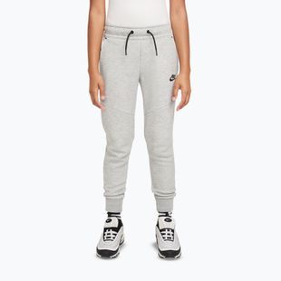 Pantaloni pentru copii Nike Sportswear Tech Fleece dark grey heather/black/black