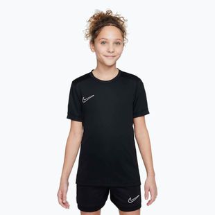Tricou de fotbal pentru copii Nike Academy Dri-Fit Jr black/black/white/white