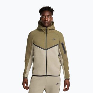 Bluză pentru bărbați Nike Tech Windrunner Full Zip medium olive/light army/black