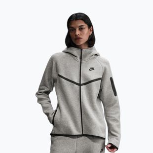 Bluză pentru femei Nike Sportswear Tech Fleece Windrunner dark grey heather/black