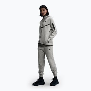 Pantaloni pentru femei Nike Sportswear Tech Fleece Mid-Rise dark grey heather/black