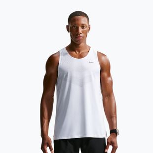Tricou de alergare pentru bărbați Nike Stride white