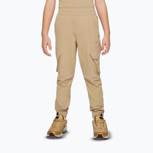 Pantaloni pentru copii Nike Sportswear City Utility parachute beige/black