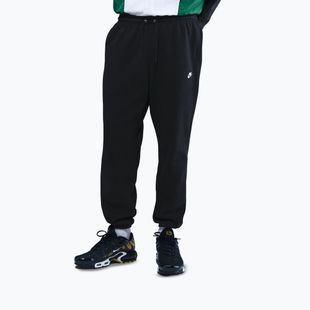 Pantaloni pentru bărbați Nike Club Cuffed Brushed black/black/white