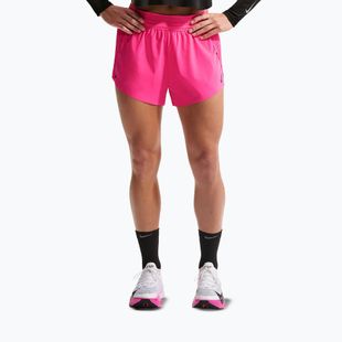 Pantaloni scurți de alergare pentru femei Nike AeroSwift Dri-Fit ADV Mid-Rise 3" hyper pink/black