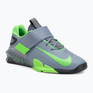 Încălțăminte pentru ridicarea greutăților Nike Savaleos ashen slate/green strike/anthracite