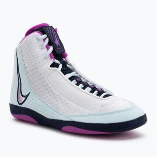 Încălțăminte de lupte Nike Inflict 4 white/hyper violet/glacier blue/obsidian
