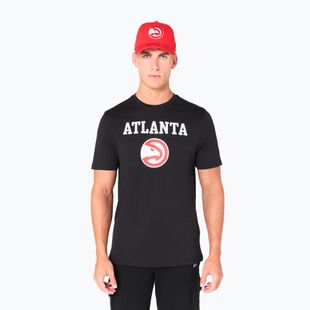 Tricou pentru bărbați New Era NOS NBA Regular Atlanta Hawks black