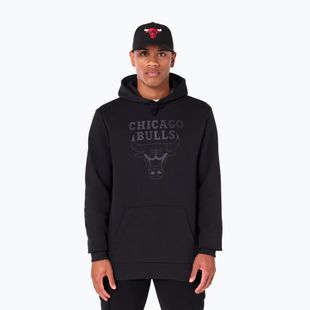 Hanorac pentru bărbați New Era NOS NBA Reegular Chicago Bulls Hoody black