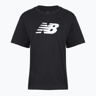 Tricou pentru femei New Balance Sport Jersey Relaxed Logo black/white