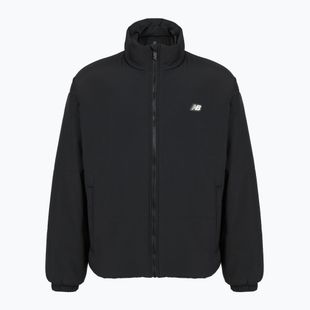 Geacă izolată pentru bărbați New Balance Hoops Puffer black