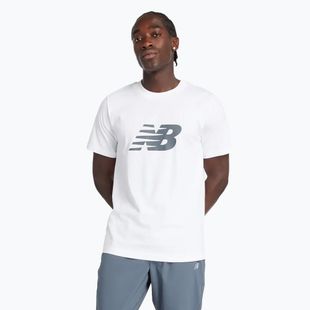Tricou pentru bărbați New Balance Graphic V Flying white