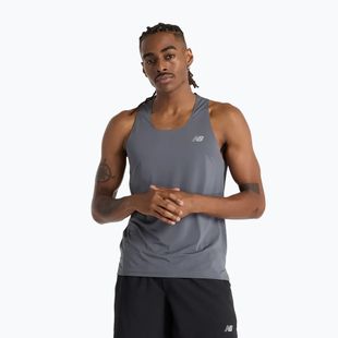 Bărbați New Balance Race Day Tank grafit alergare tank top