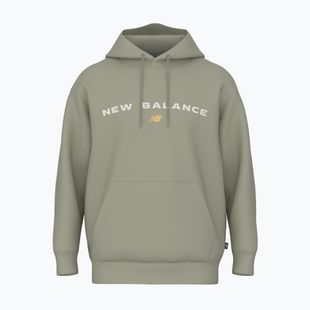 Bărbați New Balance Reimagine Fleece Hraphic Hoody olivine hanorac