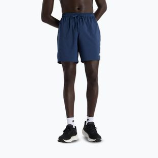 Pantaloni scurți de alergare pentru bărbați New Balance Sport 7" blue