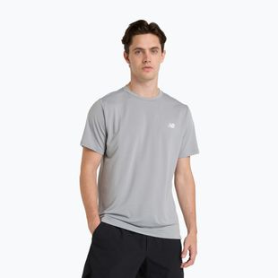 Koszulka de alergare pentru bărbați New Balance Sport SS slategre