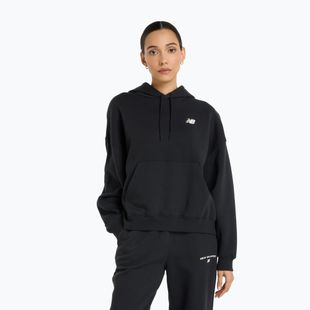 Femeii New Balance Reimagine Fleece Hoodie negru