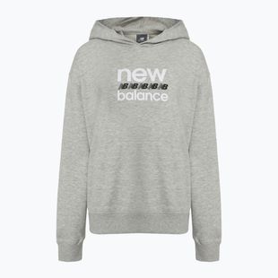Femeii New Balance Sport Graphic French Terry Hoodie gri atletic