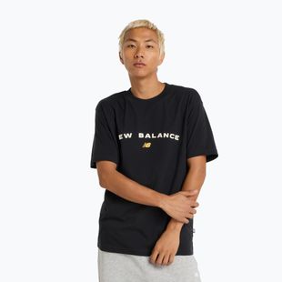 New Balance bărbați T-shirt Reimagined Graphic negru