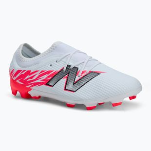 Încălțăminte de fotbal pentru copii New Balance Furon Team V8 Jr FG white