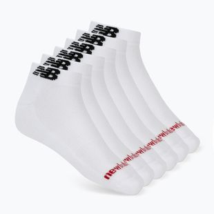 Șosete New Balance Everyday Low Cut 6 perechi white