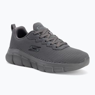 Încălțăminte pentru bărbați SKECHERS Bobs B Flex Chill Edge dark grey