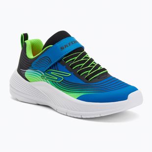 Încălțăminte pentru copii Skechers Microspec Advance albastru/lămâie