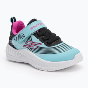 Încălțăminte pentru copii SKECHERS Microspec Advance aqua/purple