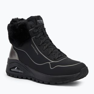 Încălțăminte pentru femei SKECHERS Uno Rugged Fall Shimmer black/metallic