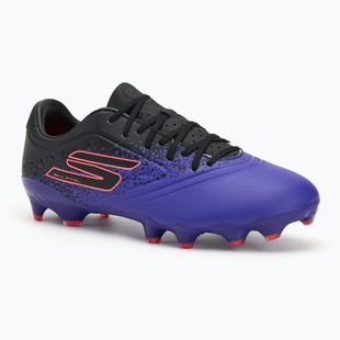 Încălțăminte de fotbal pentru bărbați Skechers Razor Academy Gold 1.5 FG purple