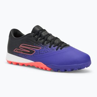 Încălțăminte de fotbal pentru bărbați Skechers Razor Academy Gold 1.5 TF purple