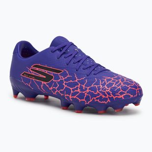 Încălțăminte de fotbal pentru bărbați Skechers SKX Academy Gold 1.5 FG purple