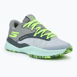 Încălțăminte de bachet pentru bărbați SKECHERS SKX Nexus charcoal/green