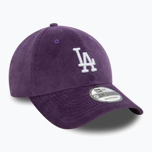 Șapcă New Era Cord 9FORTY Los Angeles Dodgers dark purple
