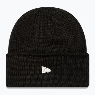 Căciulă de iarnă New Era Metal Pin Wide Cuff Knit Beanie black