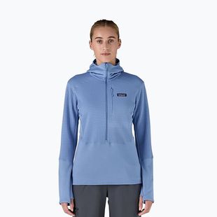 Geacă softshell pentru bărbați Patagonia R1 Hybrid Pullover Hoody abundant blue