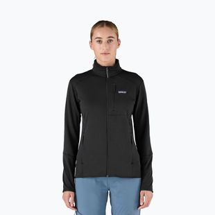 Geacă softshell pentru femei  Patagonia R1 Hybrid black