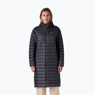 Geacă de puf pentru femei Patagonia Recycled Down Sweater Parka neagră
