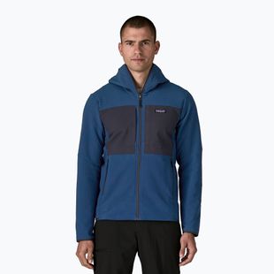 Geacă softshell pentru bărbați Patagonia R2 TechFace Hoody clement blue