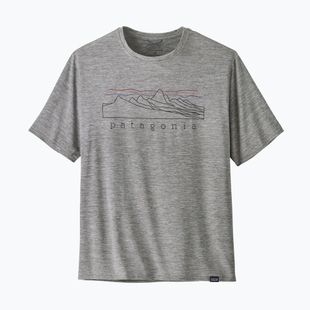 Tricou pentru bărbați Patagonia Cap Cool Daily Graphic Shirt stratapeaks / feather grey