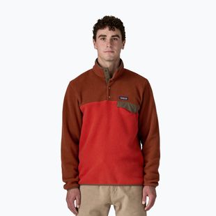 Bluză de trekking pentru bărbați Patagonia LW Synch Snap-T P / O amanita red