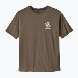 Tricou pentru bărbați Patagonia Balance Organic peace seeds / marlow brown