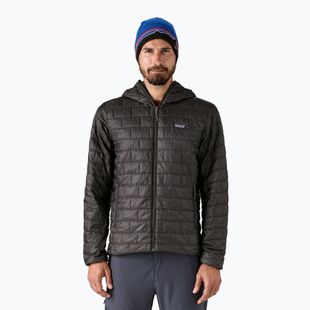 Geacă de puf pentru bărbați Patagonia Nano Puff Hoody black