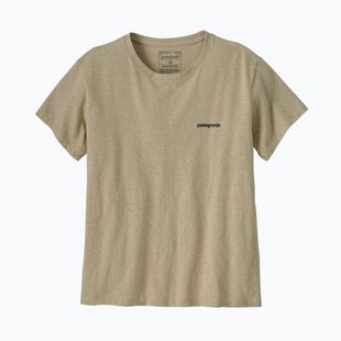 Tricou pentru femei Patagonia P-6 Logo Responsibili-Tee pumice