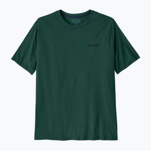 Tricou pentru bărbați Patagonia P-6 Logo Responsibili-Tee cascade green