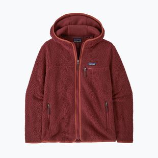 Hanorac pentru femei Patagonia Retro Pile Hoody sequoia red