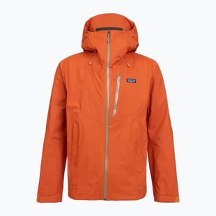 Geacă de ploaie pentru bărbați Patagonia Granite Crest Rain coal orange