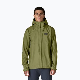 Geacă de ploaie pentru bărbați Patagonia Torrentshell 3L Rain caper green