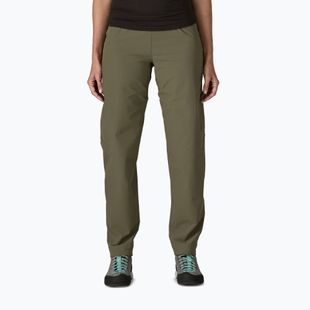 Pantaloni de trekking pentru femei Patagonia Free Wall basin green