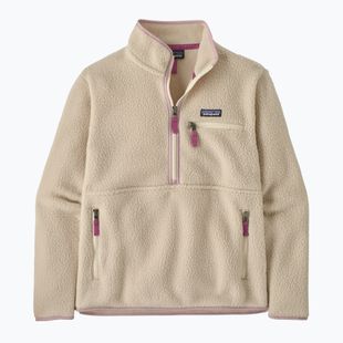Bluză fleece pentru femei Patagonia Retro Pile Marsupial dark natural